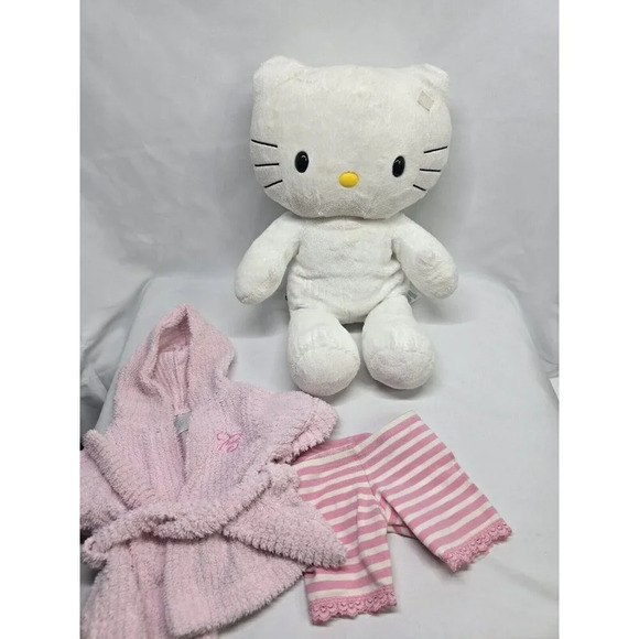 Build-A-Bear Other - Hello Kitty Build A Bear Plush Doll White Sanrio 18” 2010